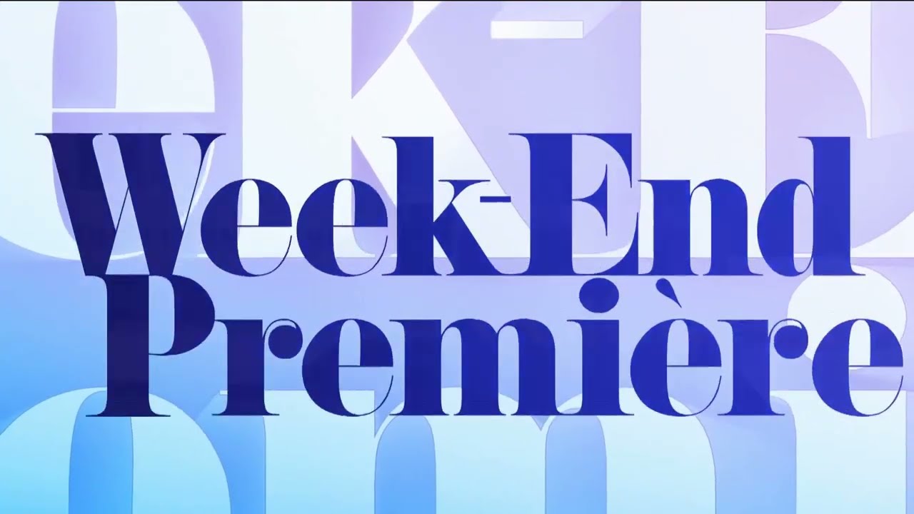 BFMTV | Générique avec voix-off • Week-end Première - Perrine Storme et Damien Gourlet — 2023