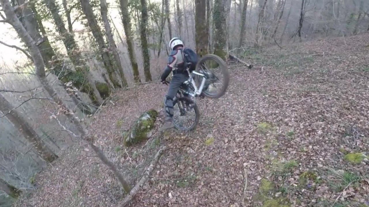 Début et fin de JC à VTT