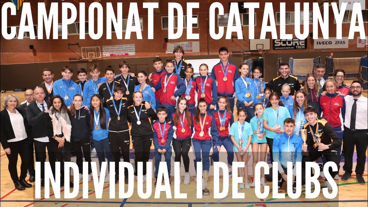 TRAMPOLÍ: Campionat de Catalunya Individual i de Clubs