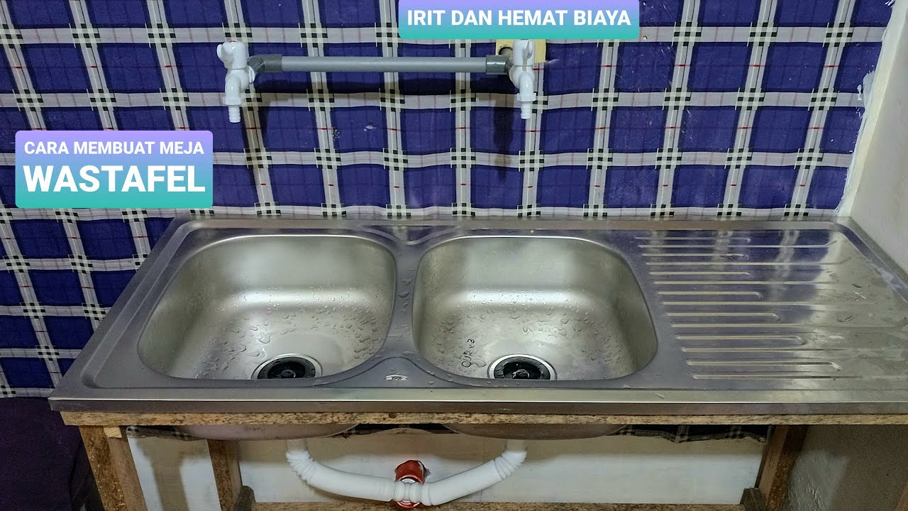 Cara Membuat Meja Wastafel Dari Kayu (Hemat Biaya dan Tahan Lama)