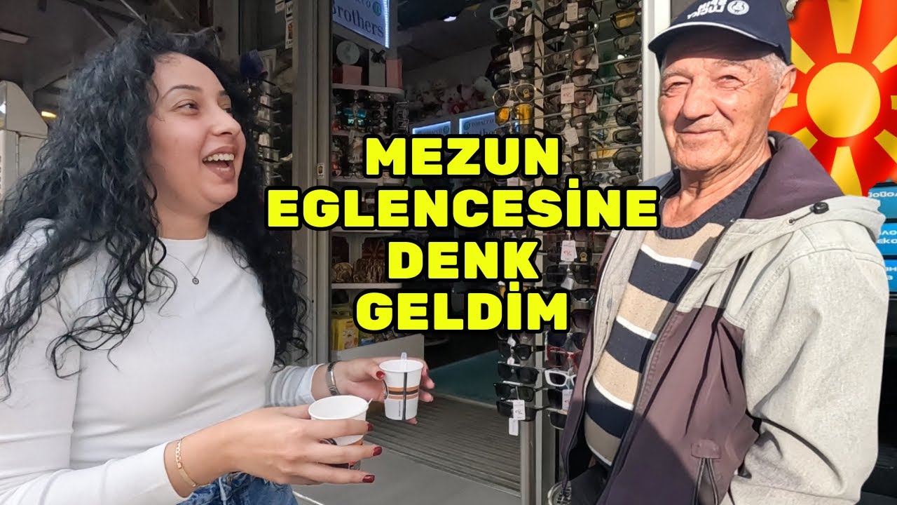 #5S/130B🇲🇰 BİTOLA ŞEHRİNDE TÜRKÇE ANLAŞARAK GEZİYORUM !