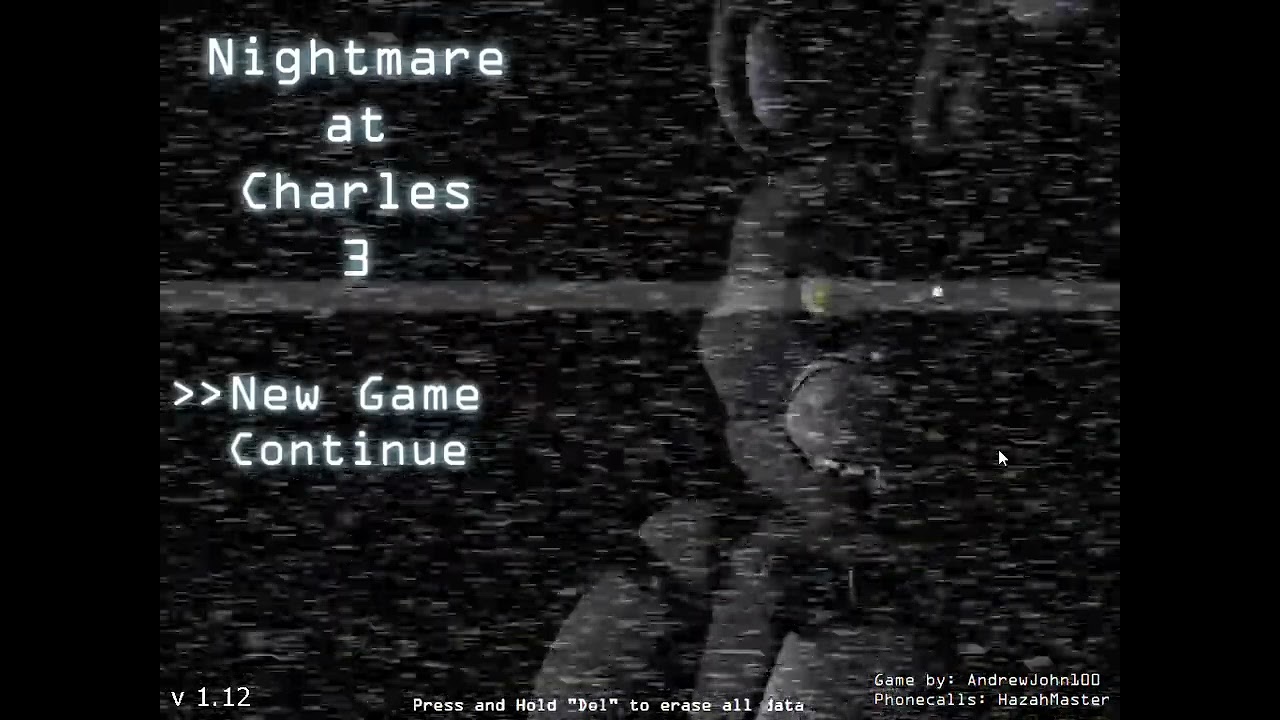 Nightmare at Charles 3 menu music
