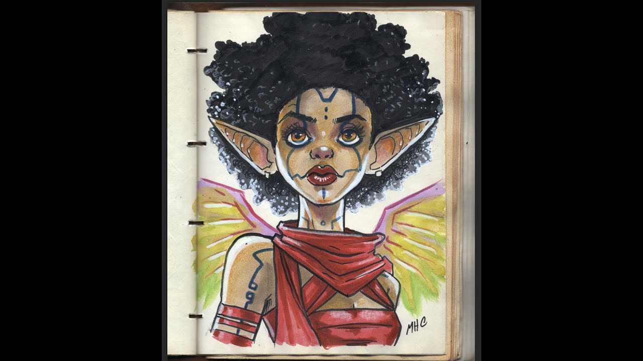 Drawing Fae Pg 42 at 14x