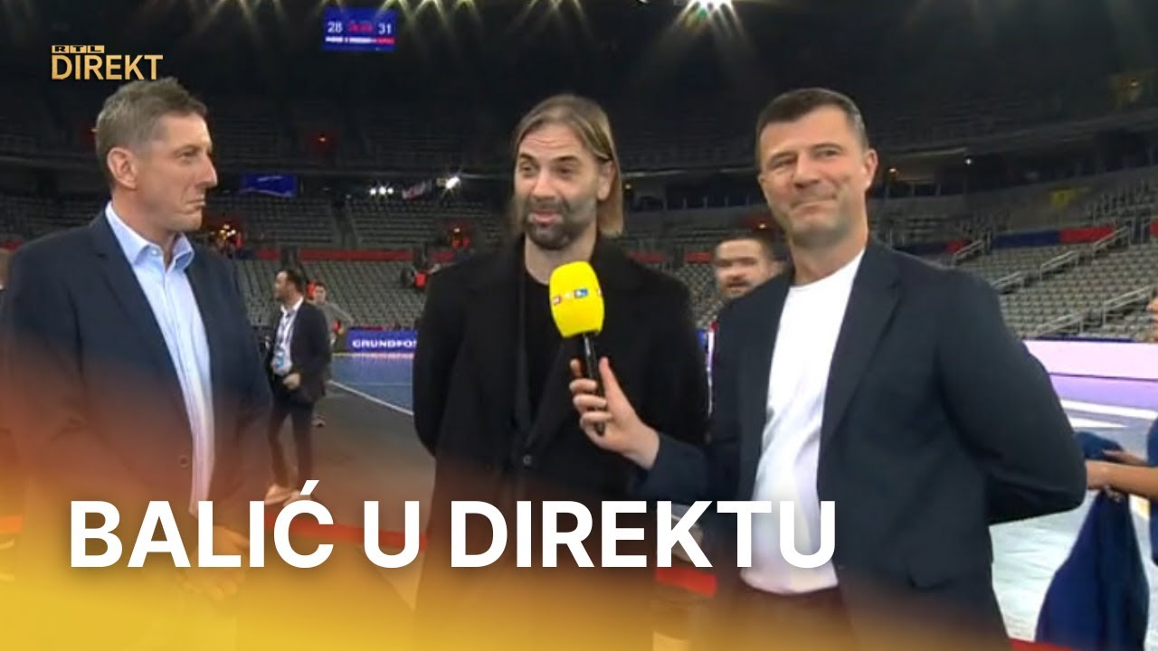 Ivano Balić Francuzima: 'Baš ih volim, najdraži su mi, himna im uopće nije loša' | RTL Direkt