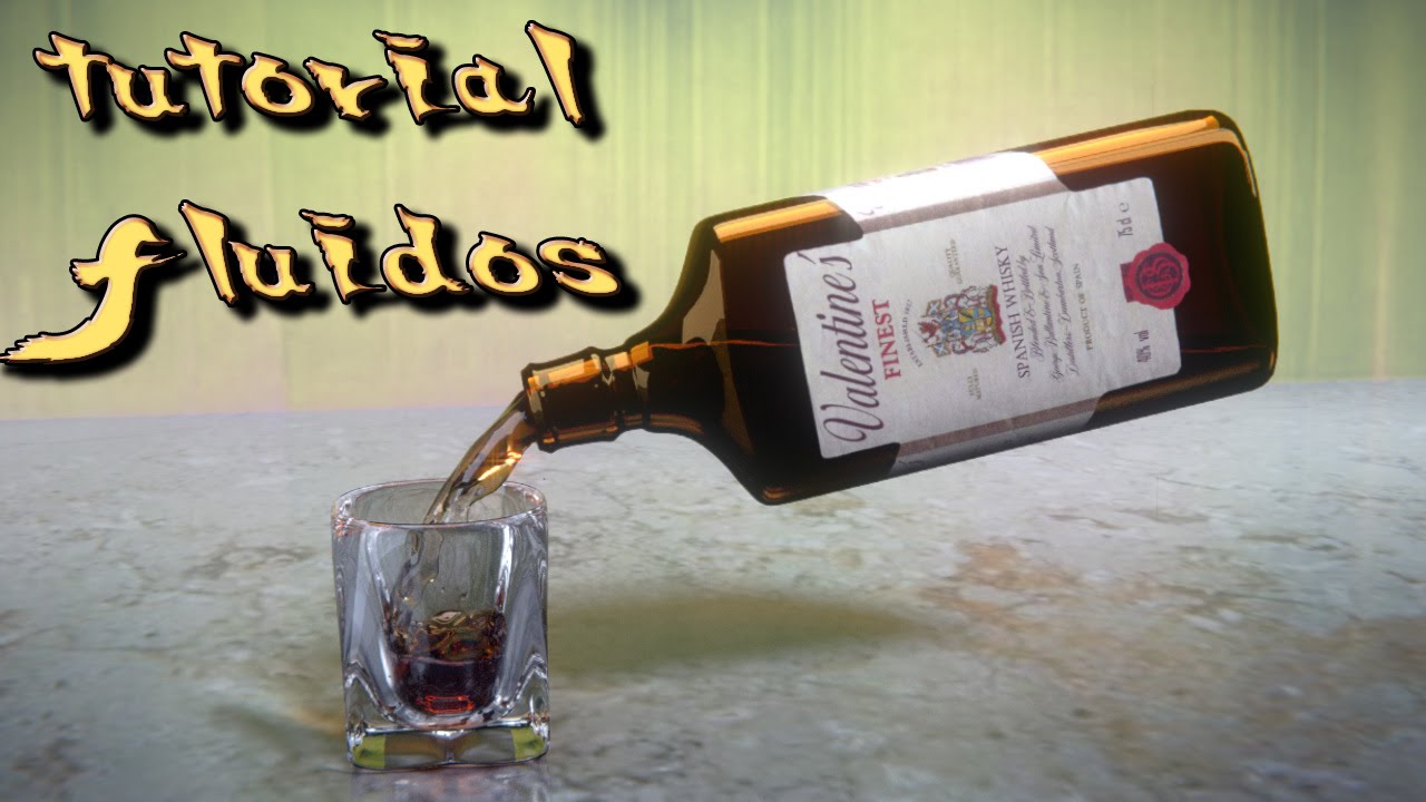 Controlando fluidos en Blender (cycles)
