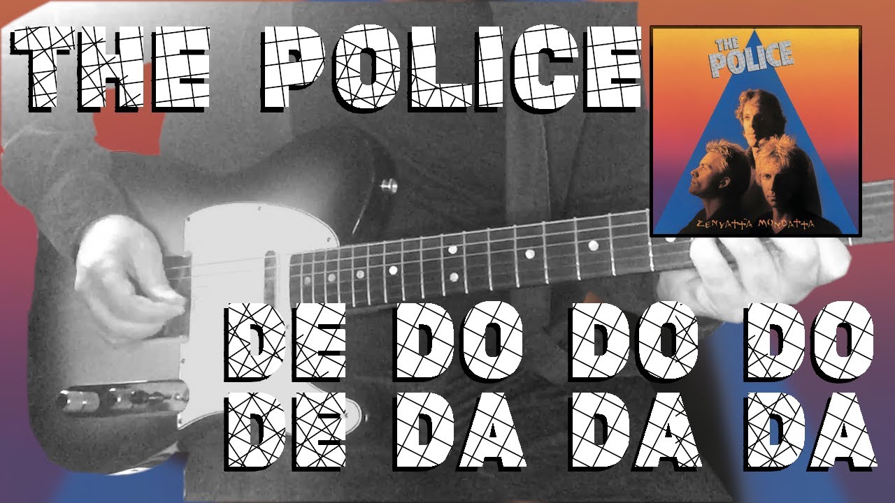 De Do Do Do De Da Da Da by The Police | Guitar Cover | Tab | Lesson