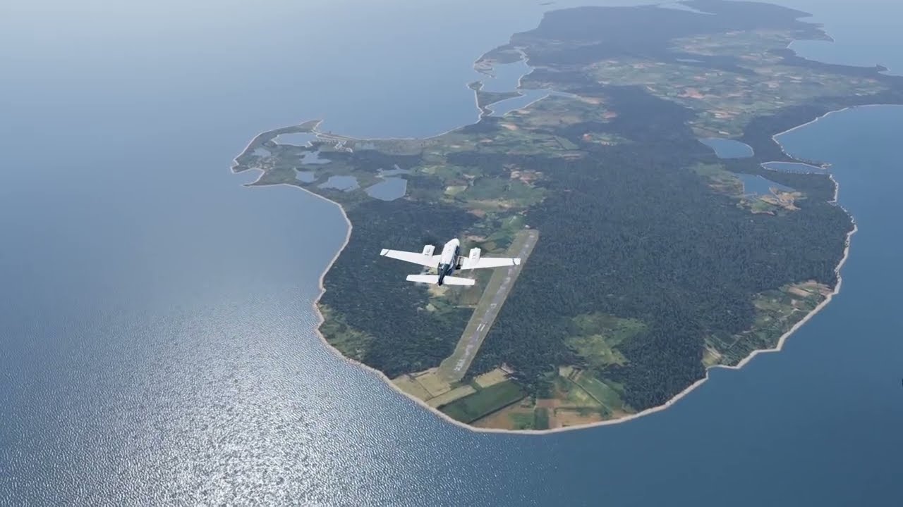 Roatán - San Pedro Sula, en un Baron 58