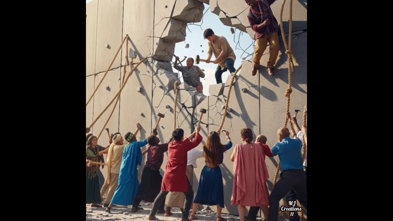 Break down the wall that divide us.