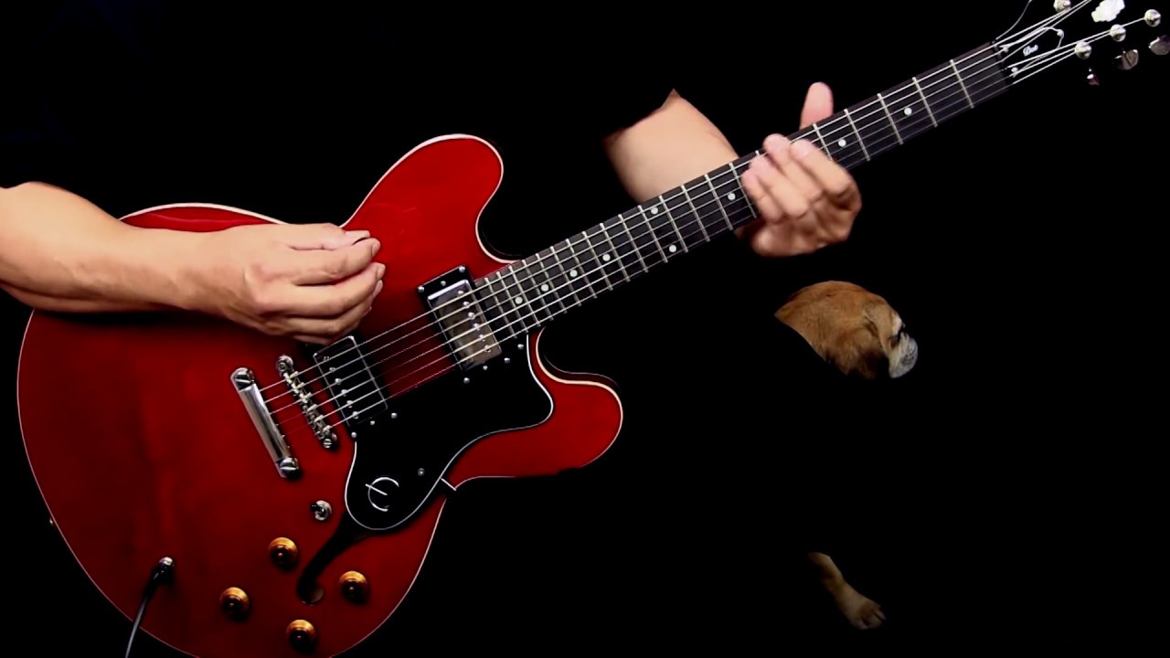 The Epiphone Dot ES-335 Guitar Demo