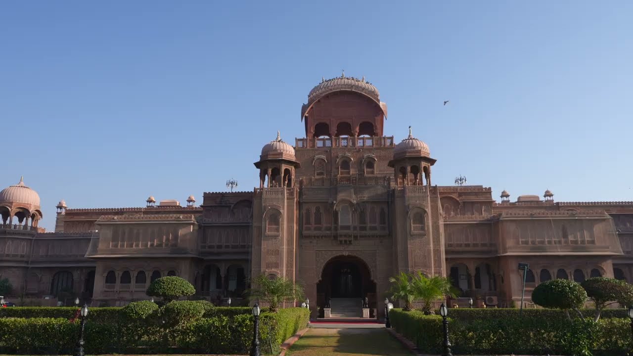 Breakfast Buffet at Laxmi Niwas Palace, Bikaner, Rajasthan, India 23.1.2025