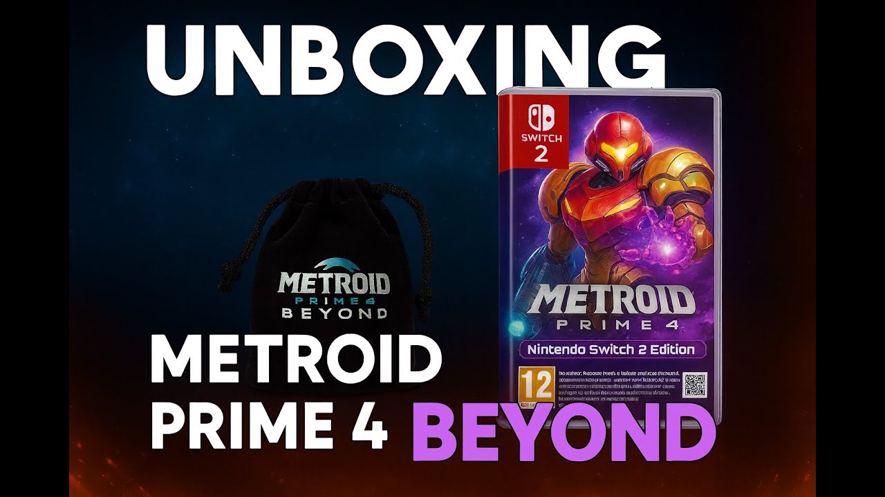 Metroid Prime 4 Beyond Unboxing Switch 2 Gameplay