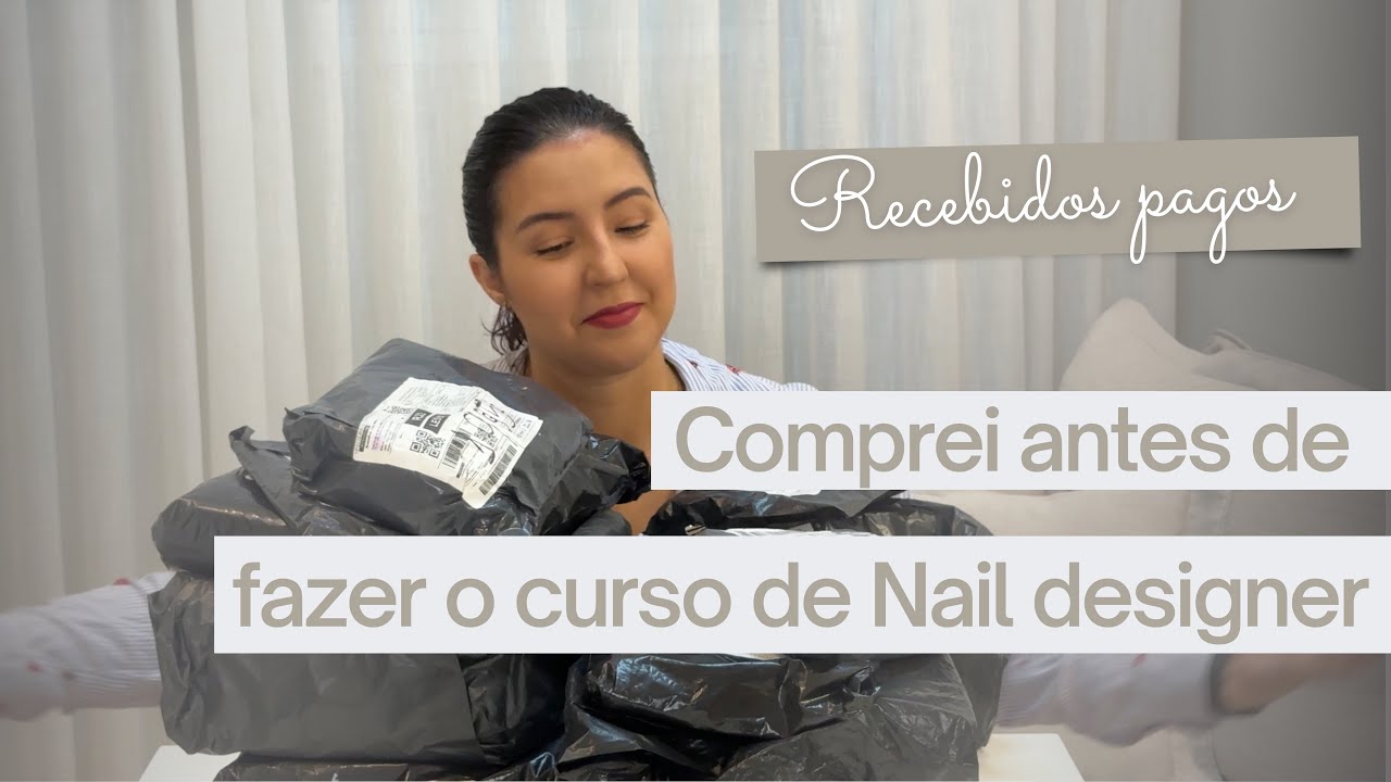 Iniciante em NAIL DESIGNER | Minha primeira compra