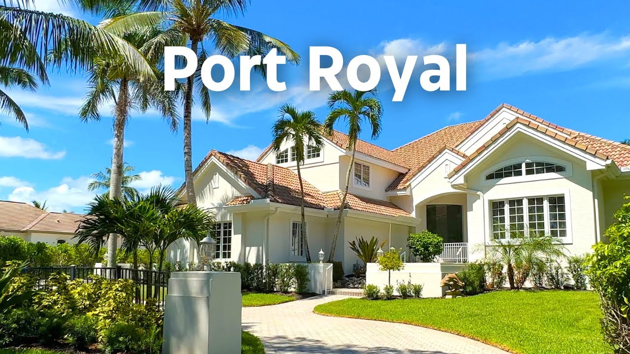 Walking in the Port Royal Neighborhood of Naples, Florida