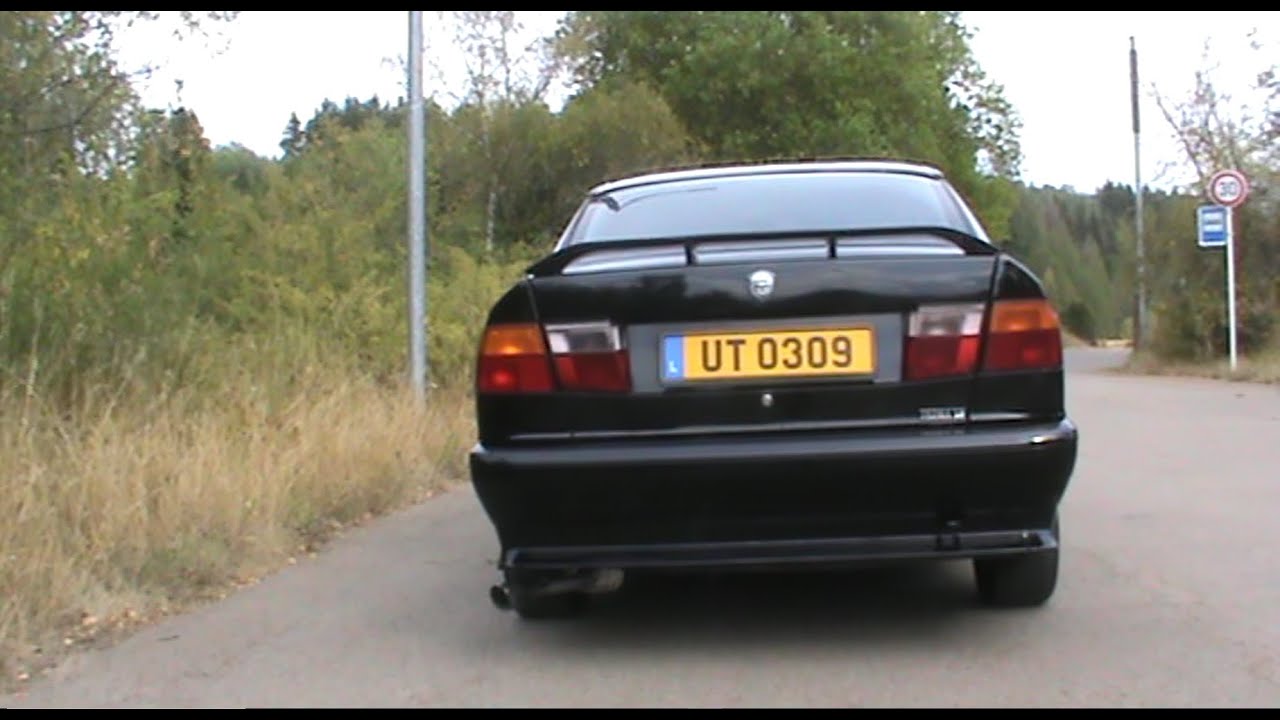 Lancia Dedra 2.0 ie 1993 walk-around and drive in 2020 4K video