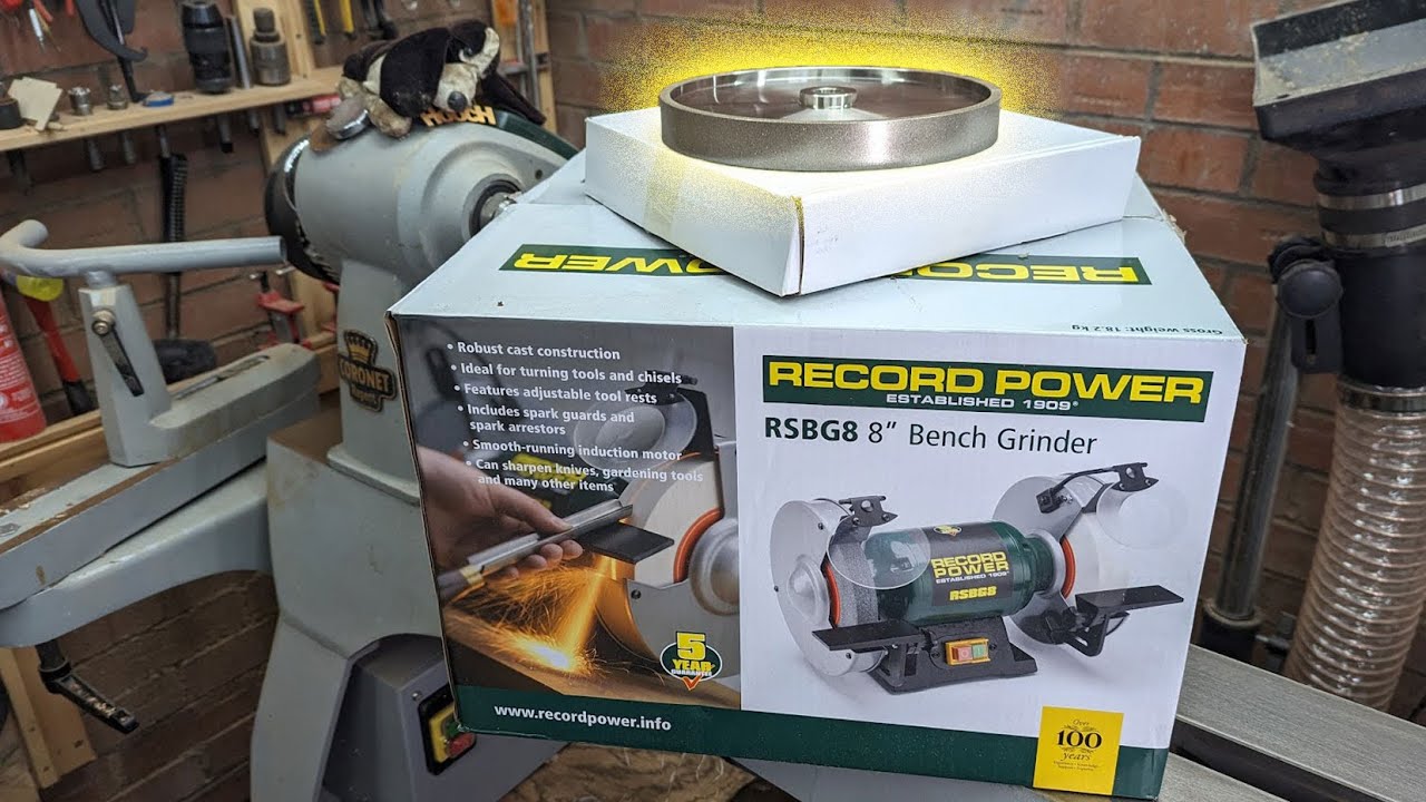 How I Sharpen my Woodturning Tools and Upgrading  to a New Grinder and