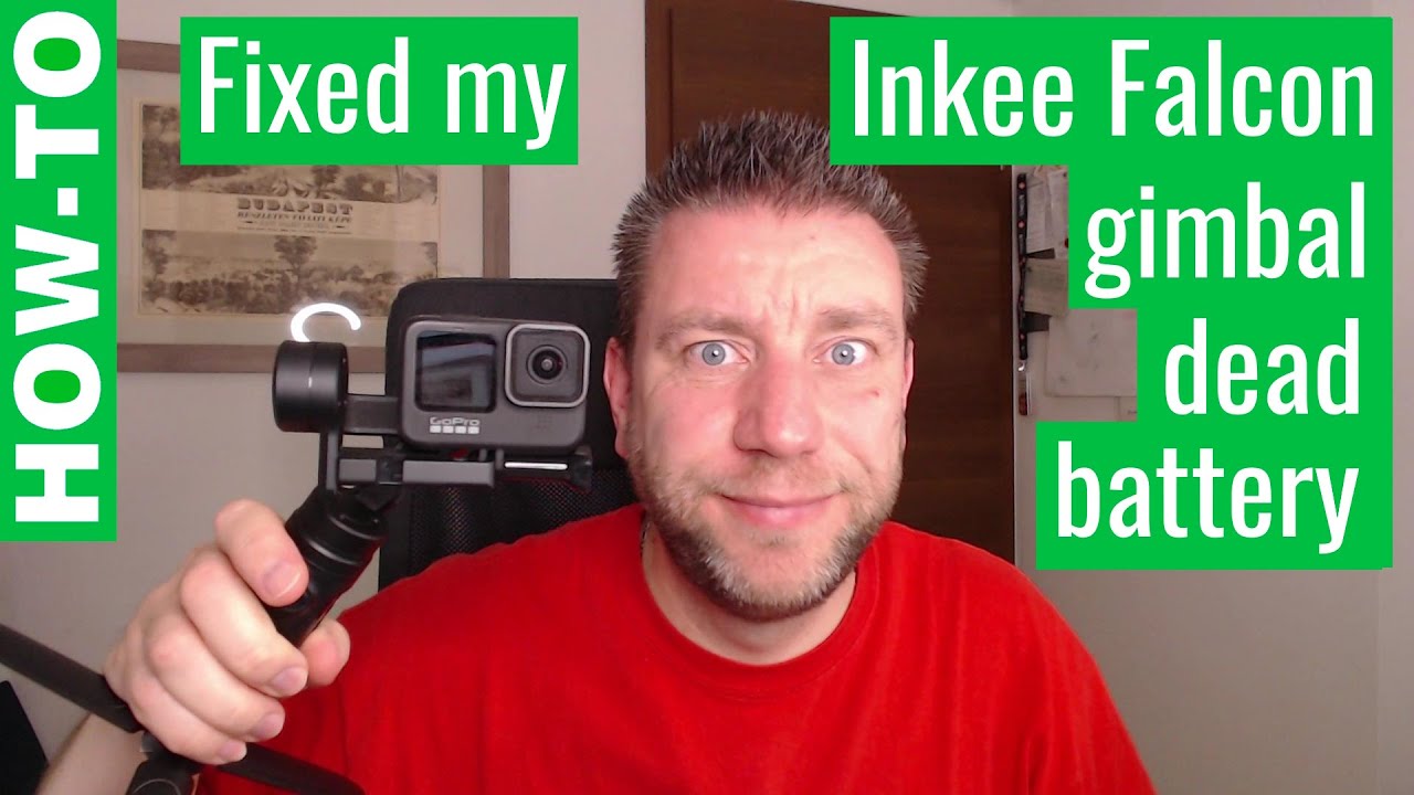 Fixed the dead battery in my InKee Falcon Plus GoPro gimbal: and the mistakes I made