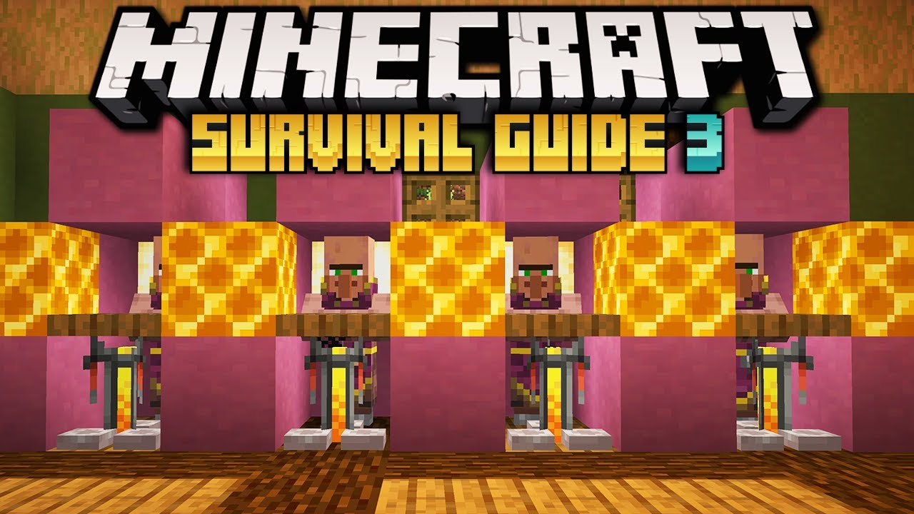 Открываем торговый зал для жителей деревни! ▫ Руководство по выживанию в Minecraft, сезон 3 ▫ Обу...