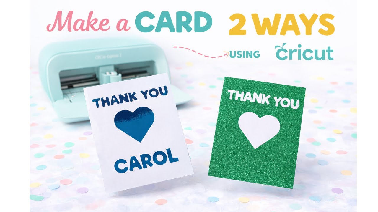 Make a Card 2 Ways with Cricut