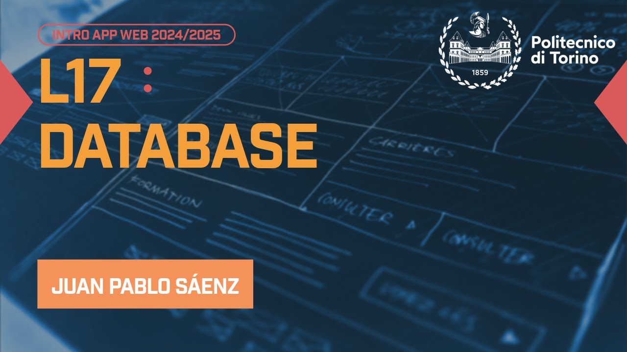 IAW 2024 - L17: Database