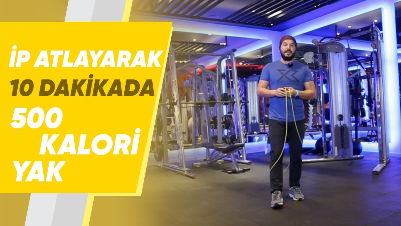 İp Atlayarak 10 Dakikada 500 Kalori Yak