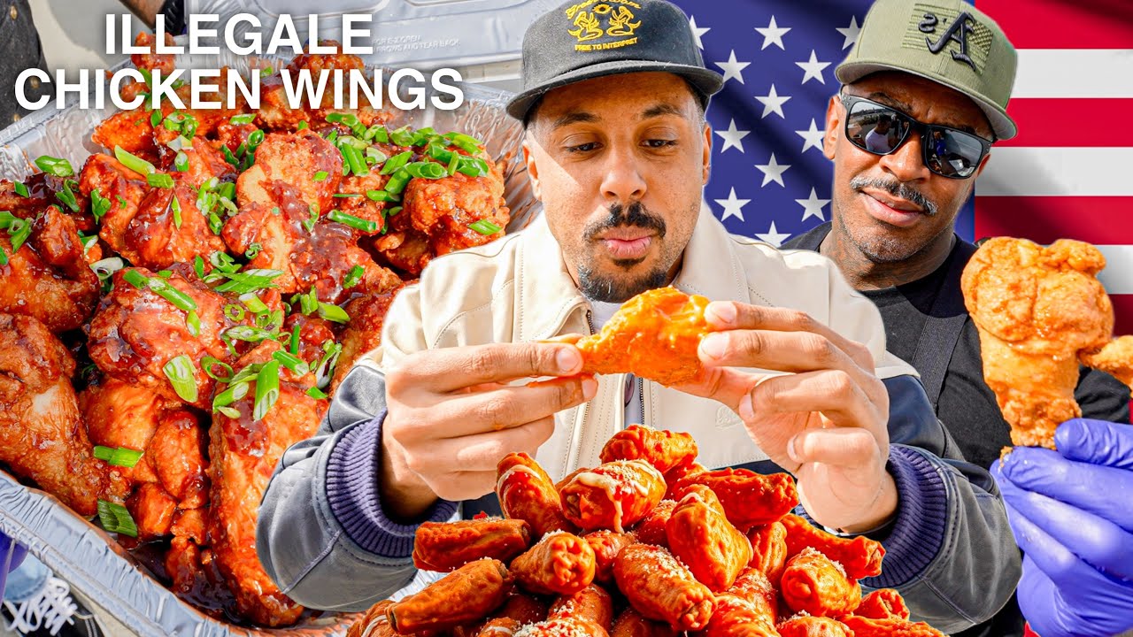 Los Angeles- 10/10 Juicy Bufallo Hot Wings macht dieser Mann in Amerika!🇺🇸🍗