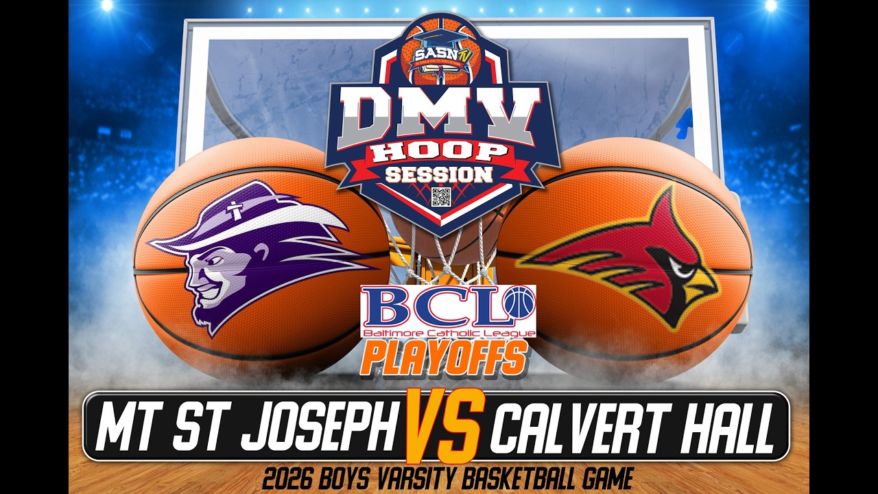 Mt St Joseph Gaels vs Calvert Hall Cardinals | BCL Playoff Highlights | DMV Hoop Session