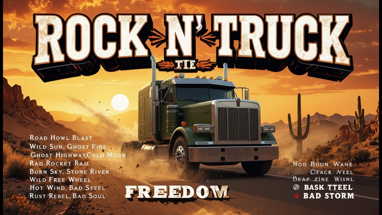 ROCK N TRUCK &ndash; Ultimate Highway Rock Country | Long Haul Trucker Playlist