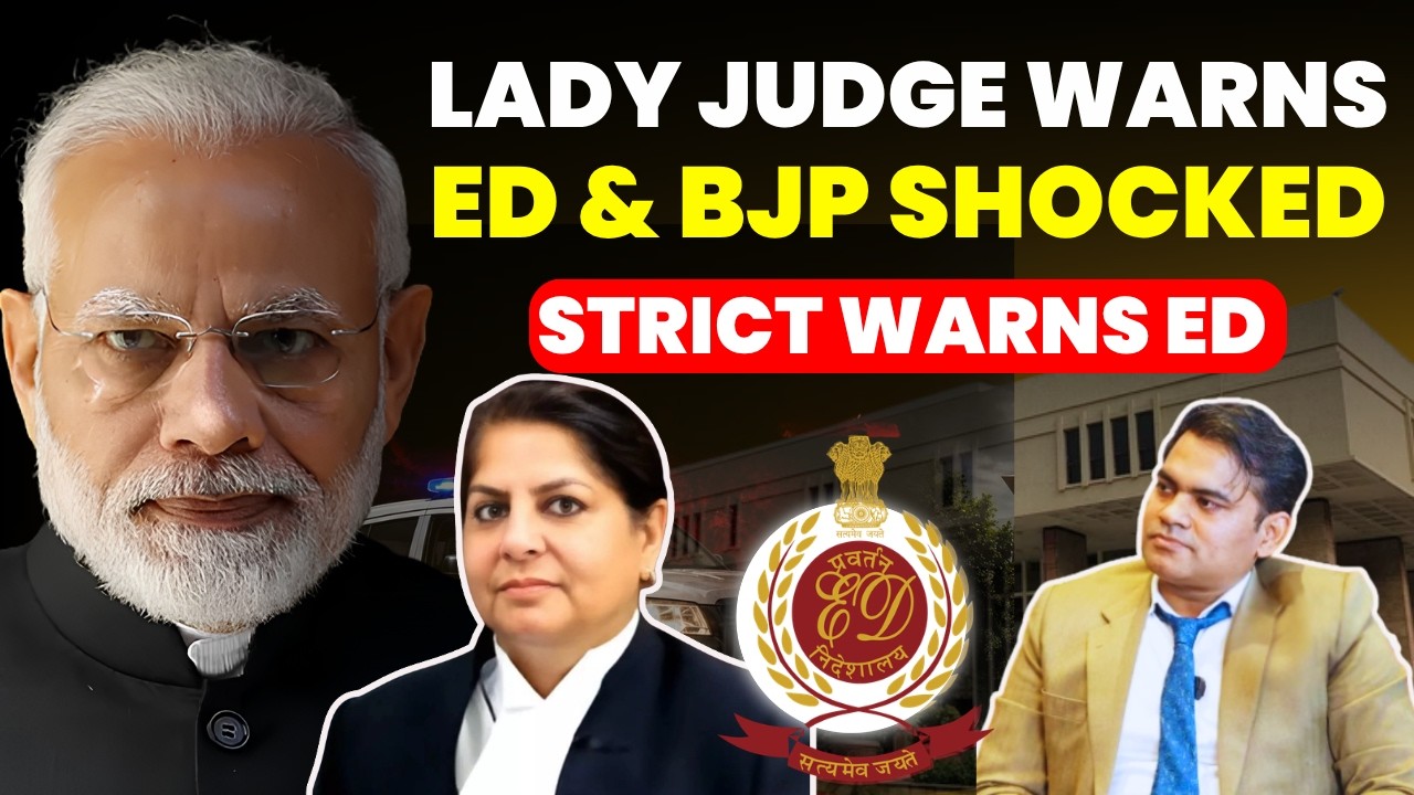 ED ABOVE LAW ? HOW DARE MISLED COURT........COURT STRICT ACTION #supremecourtofindia #cjisuryakant