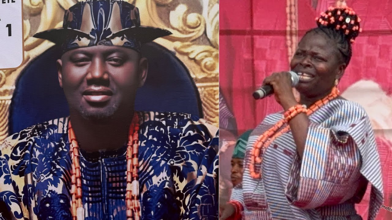 MAMA ORIKI AT THE INSTALLATION OF 46TH ALAAFIN OF OYO KINGDOM