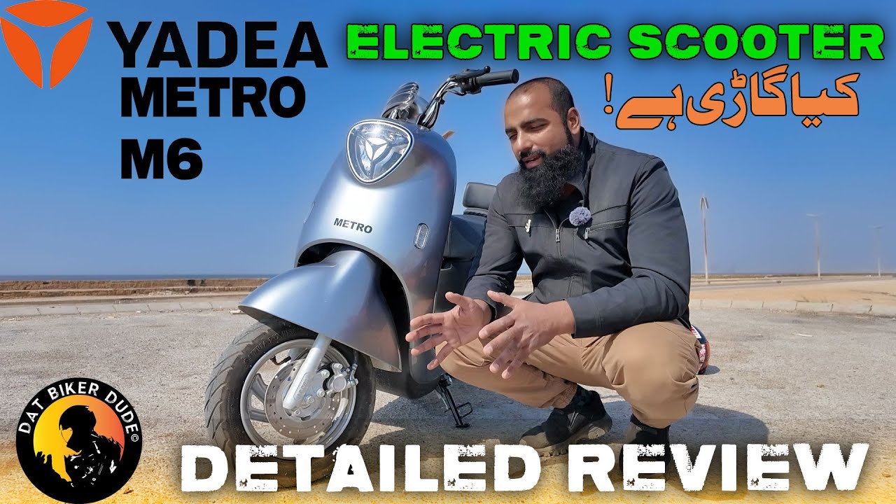 METRO M6 ELECTRIC SCOOTER  by Yadea | Detailed Review by Biker Dude