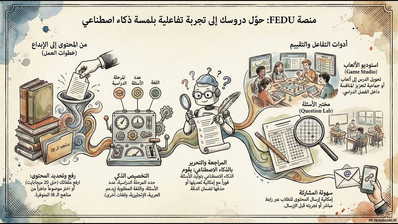 ثورة في تدريس الرياضيات: كيف تحول دروسك إلى ألعاب تفاعلية باستخدام app.fedu.ai