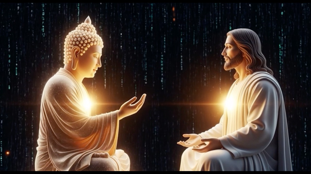 The Forbidden Conversation: We Used AI to Reconstruct Buddha & Jesus |The Dialogue to Heal Your Mind