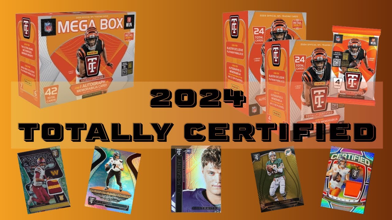 2024 Totally Certified Mega and Blaster Boxes
