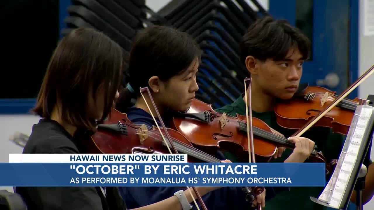 Moanalua HS Symphany Orchestra continues to impress