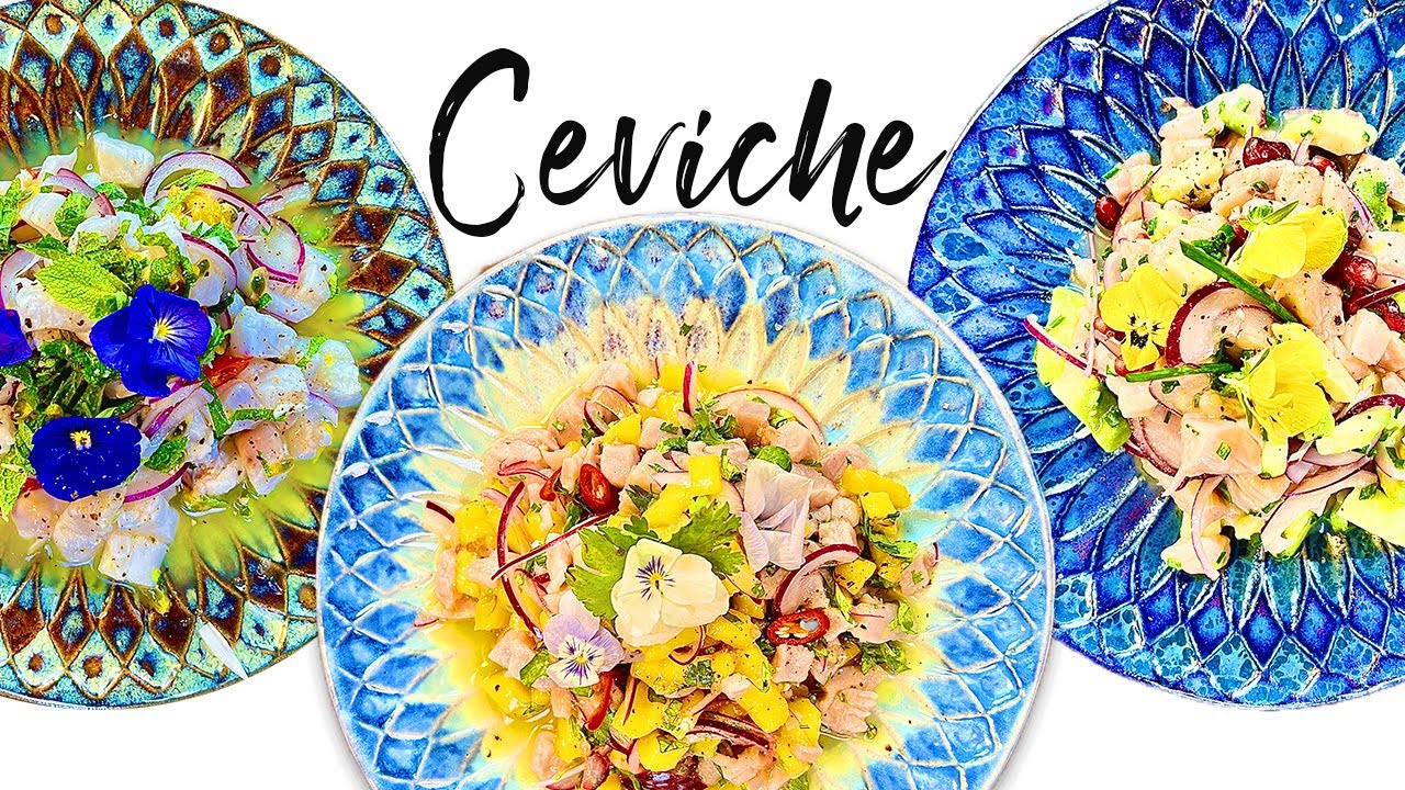 Ceviche (3 idées faciles)