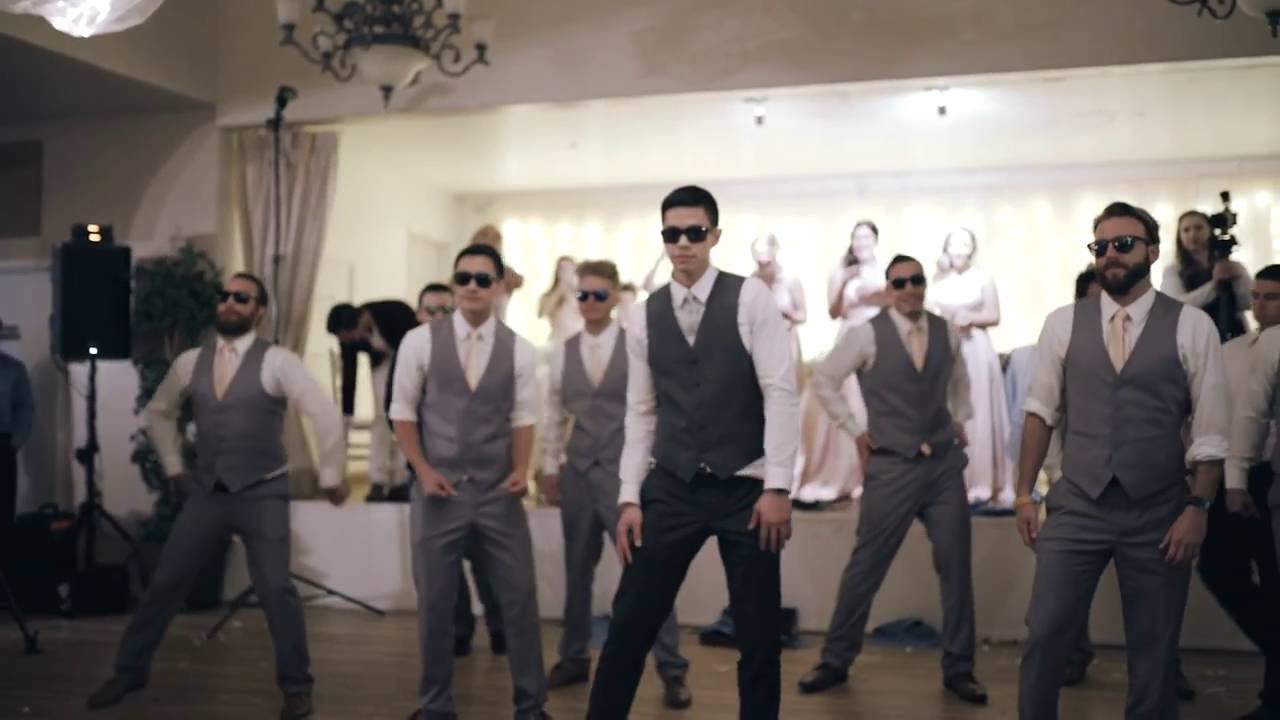Best Surprise Groomsmen Dance!