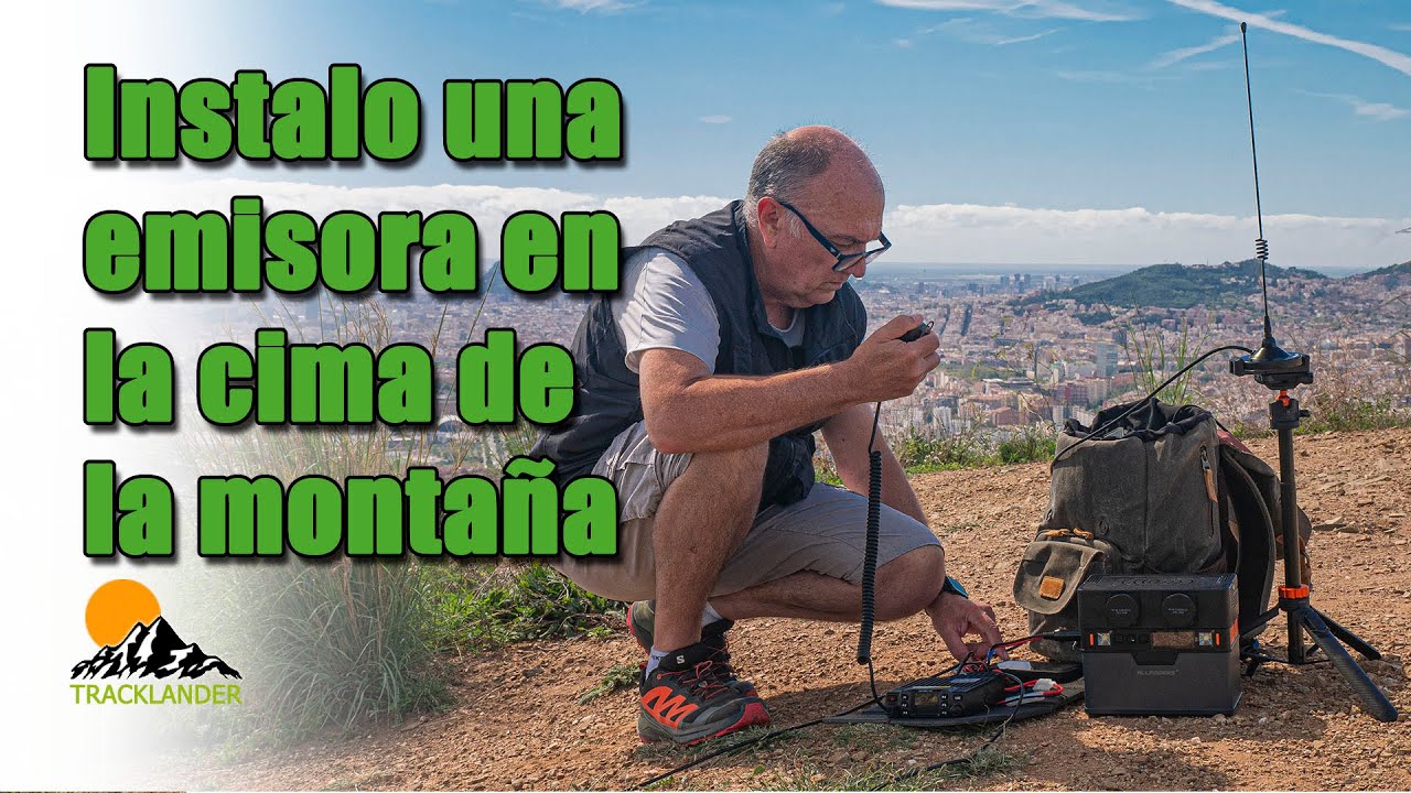 Instalo una emisora de radio en la cima de la montaña | Retevis RT95