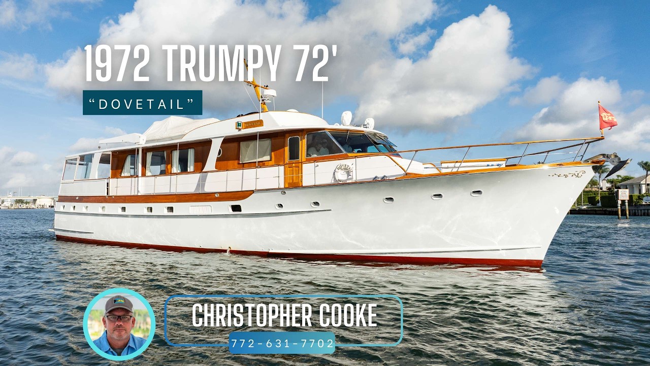 Trumpy 72' 1972 года выпуска [699 000 долларов]
