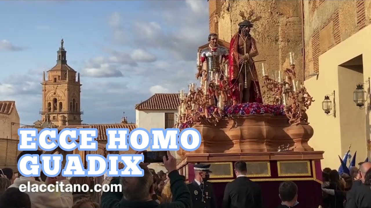 🔵 Salida del ECCE HOMO de la Hermandad de la Lágrimas - Jueves Santo