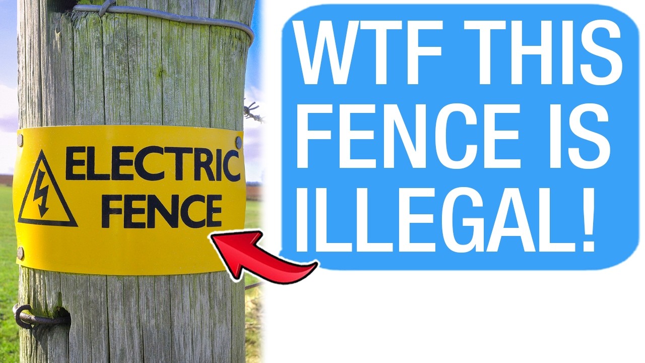 Neighbor Put Electric Fence THROUGH My Property To STEAL My Garden!