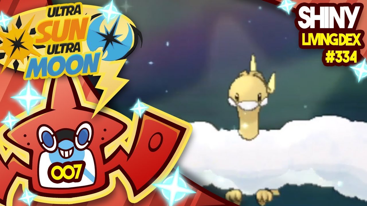 WORMHOLE SHINY ALTARIA!! Quest For Shiny Living Dex #334 | Ultra Sun and Moon Shiny #007
