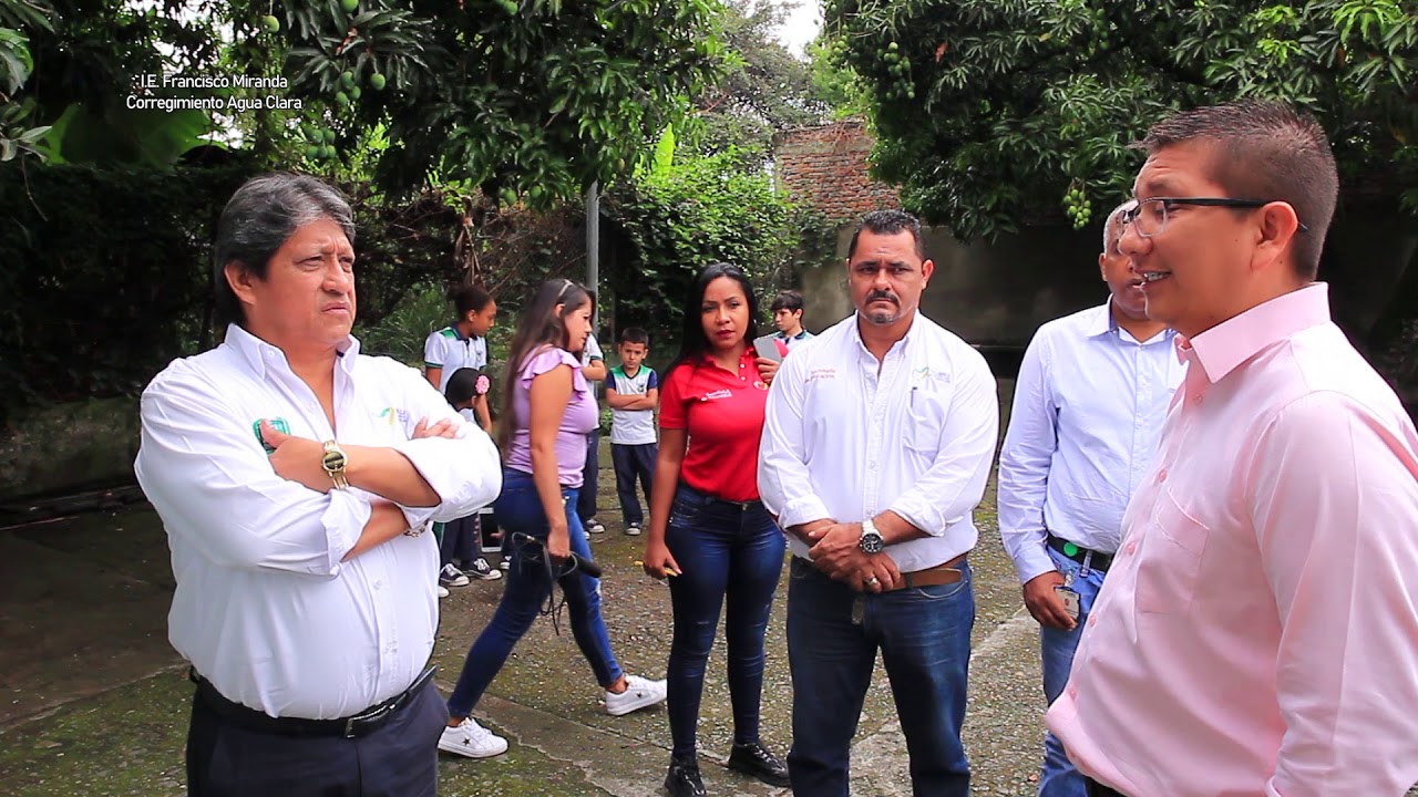 Recorrido IE Rurales Agua Clara y Barrancas
