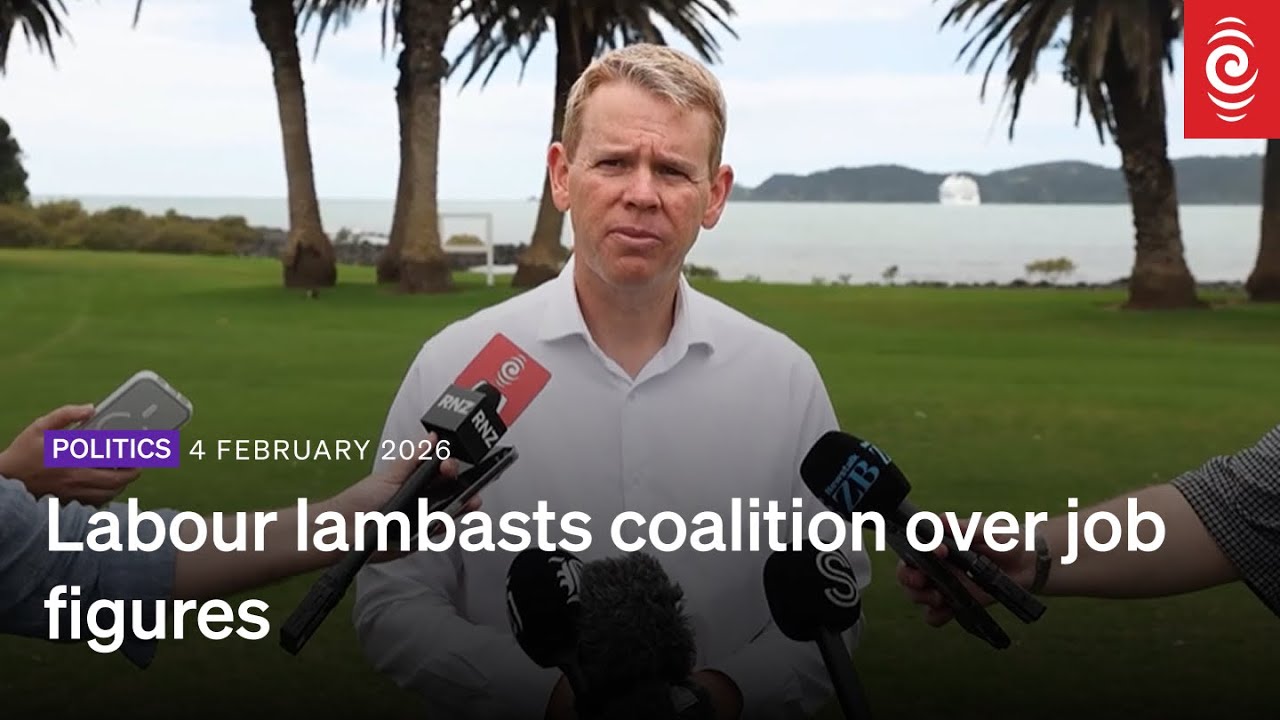 Labour lambasts coalition over job figures | RNZ