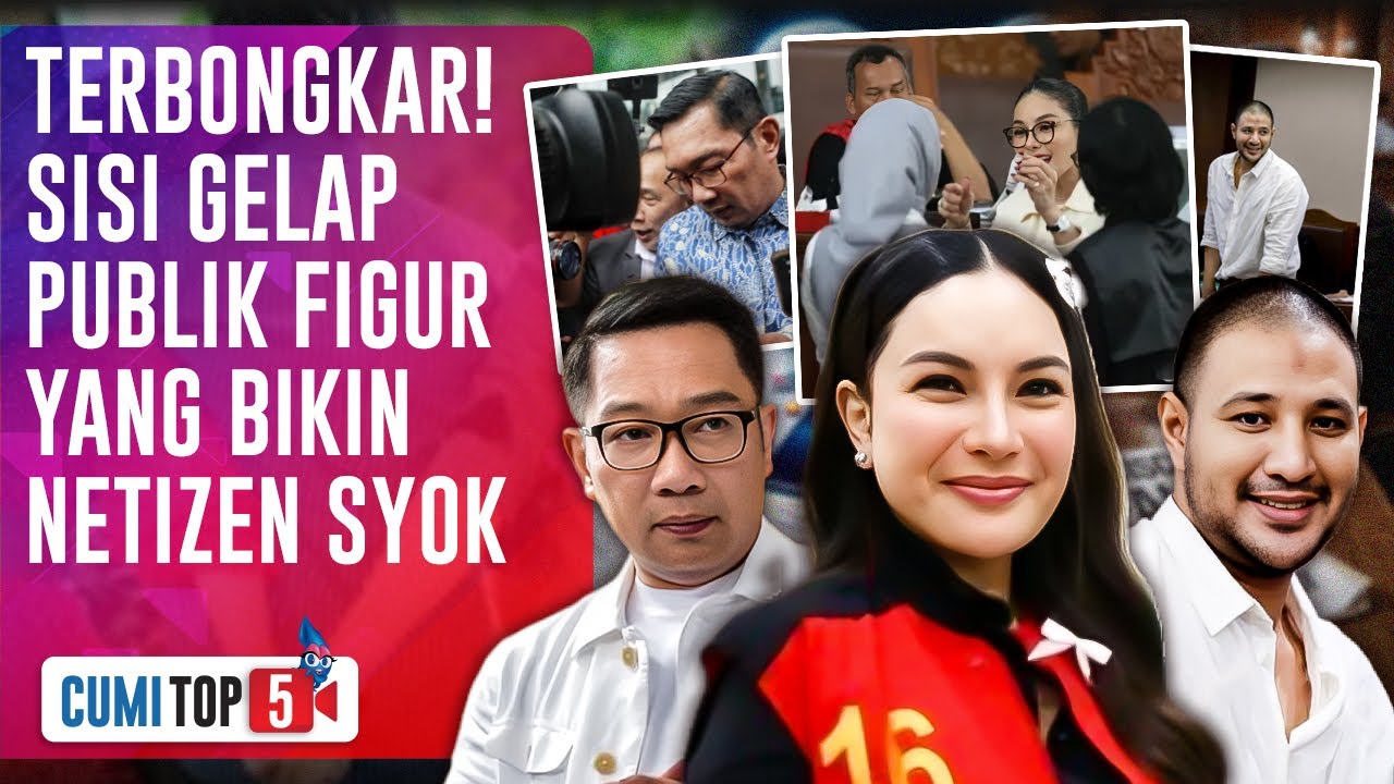Top 5 Skandal Artis Paling Kontroversial di 2025 : Nikmir Dipenjara - RK Digugat Cerai | CUMI TOP V