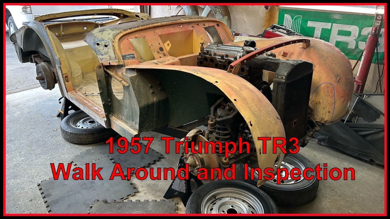 1957 Triumph TR3, Walkaround and First Inspection