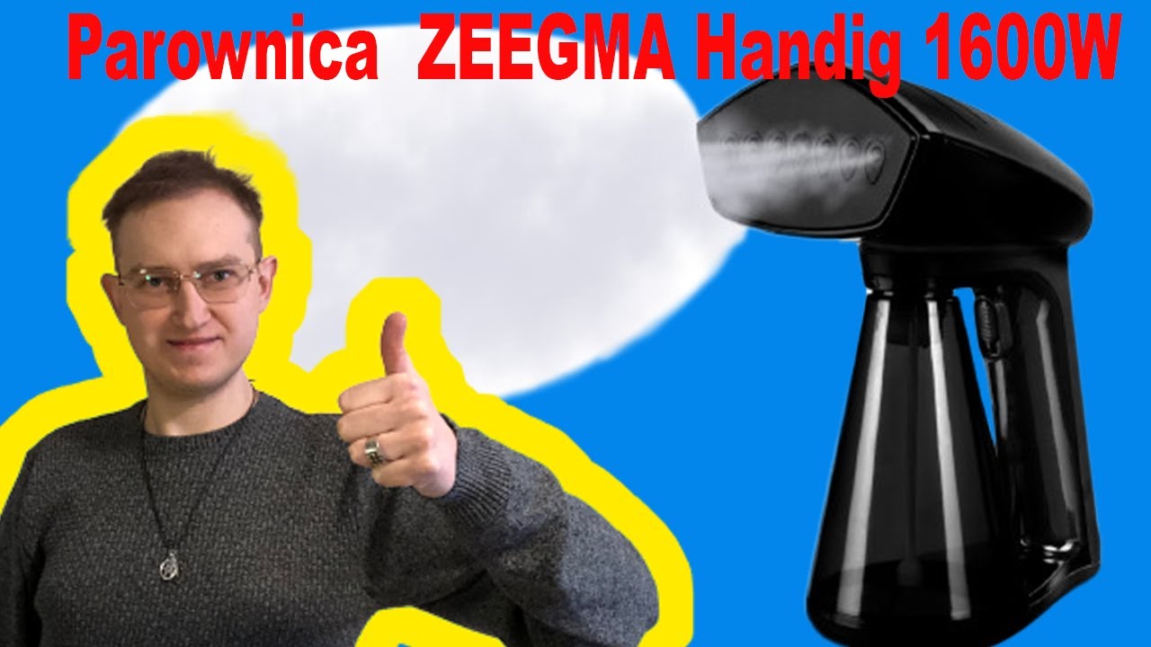 Test Recenzja Parownica do ubrań steamer ZEEGMA Handig 1600W