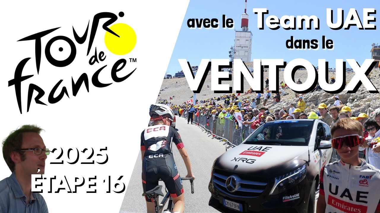 🚲 Mon troisième Ventoux pour mes12 ans lors du tour de France 2025. Avec Sylvain🙏