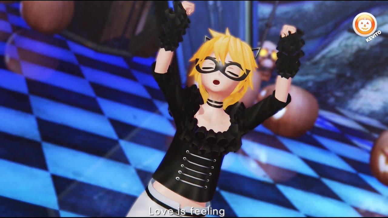LEN Kagamine - Holy Lance Explosion Boy - Hatsune Miku Project DIVA X HD 🎃 HALLOWEEN SPECIAL