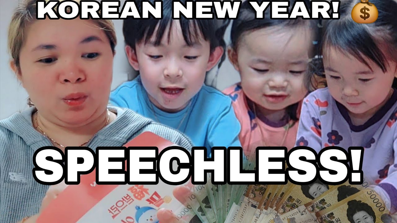 Totally Speechless After Receiving This Much Money! | KOREAN NEW YEAR CELEBRATION!