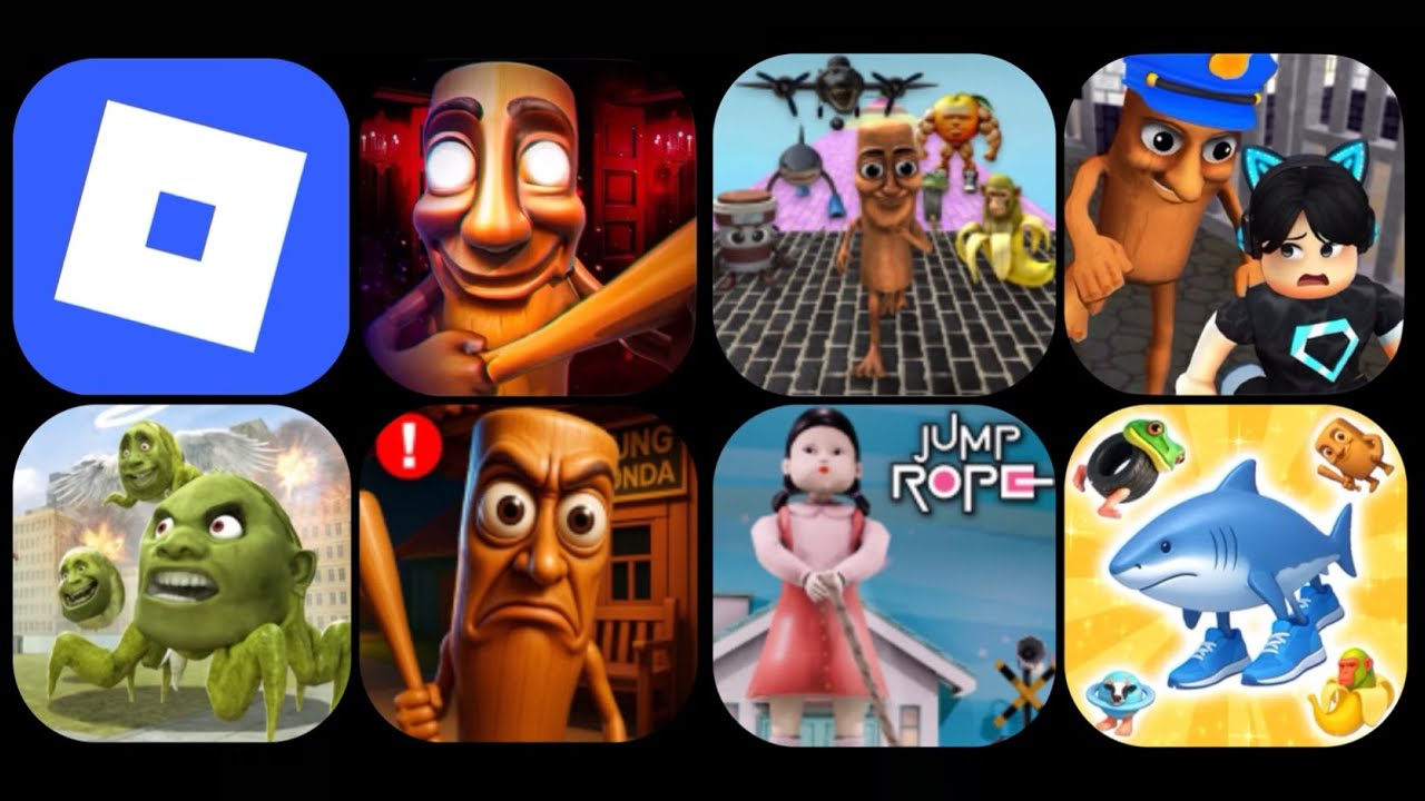 Tung Tung Sahur Horror, Italian Brainrot Fighter, Lin Gang Melon, Brainrot Sniper, Roblox, Android